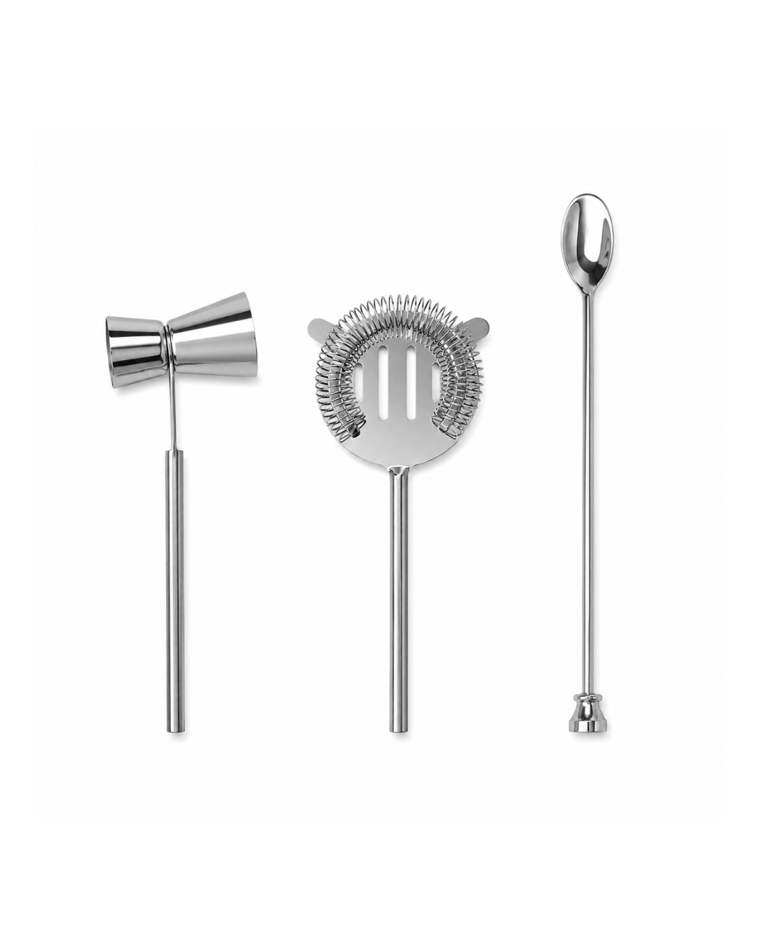 Set de bar l acero inoxidable