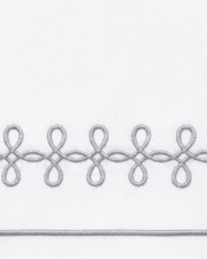 Par de toallas de lino l Guía gris