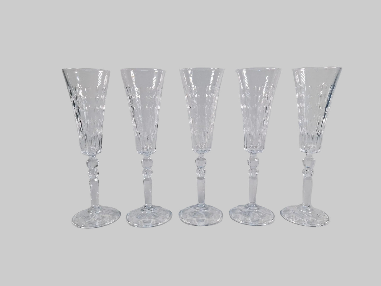 Juego de 4 copas champagne