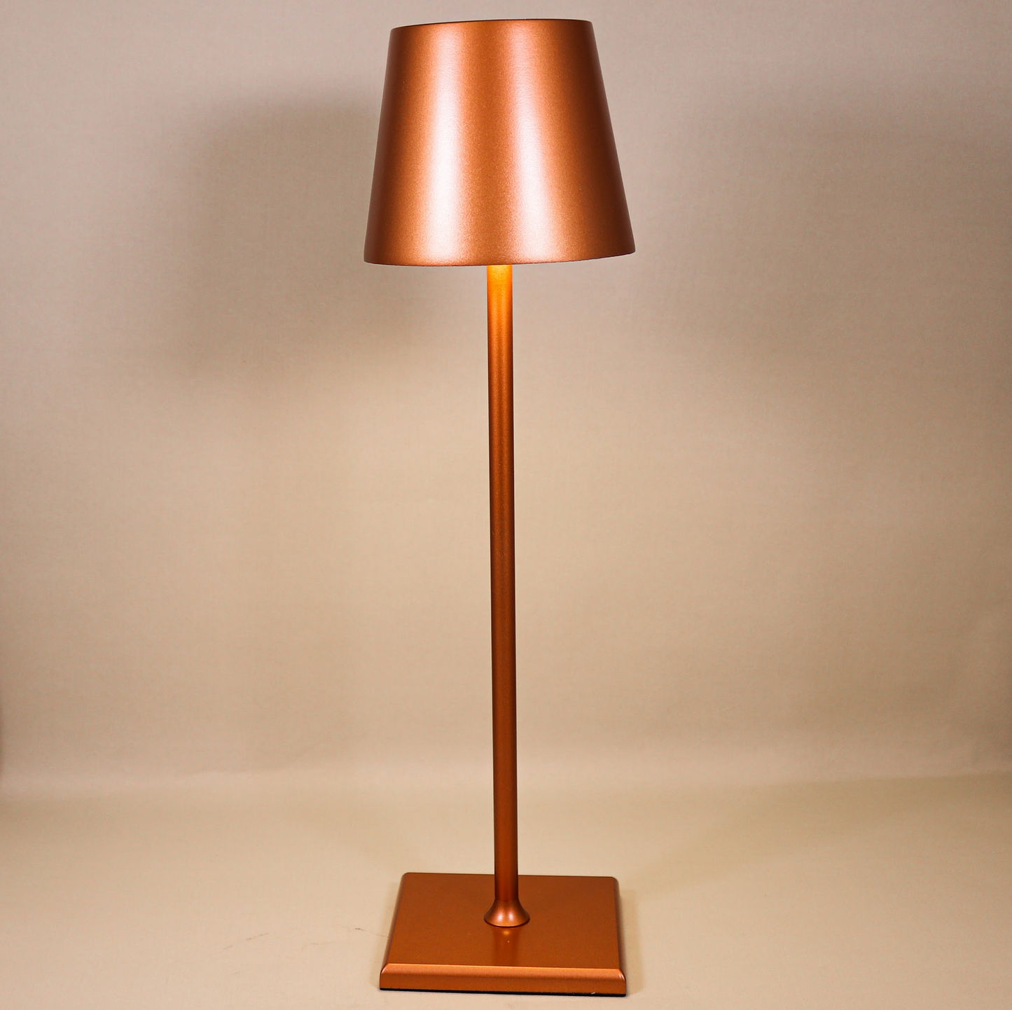 lampara led bronce