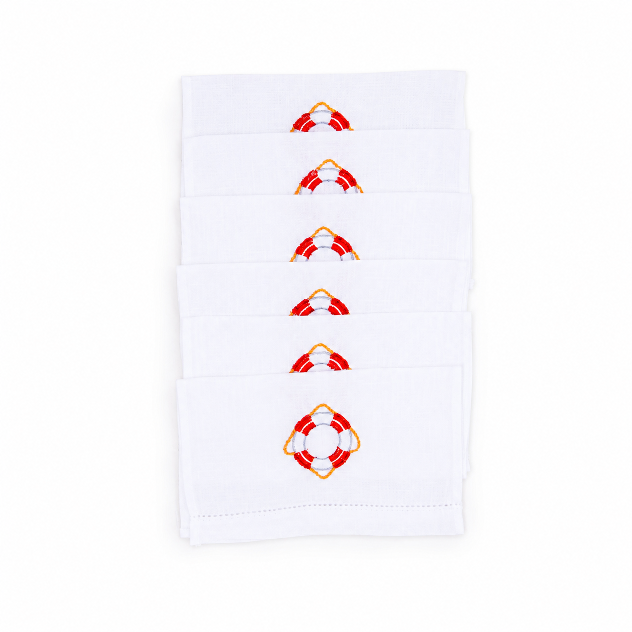 Juego de servilletas de cocktail Salavavidas