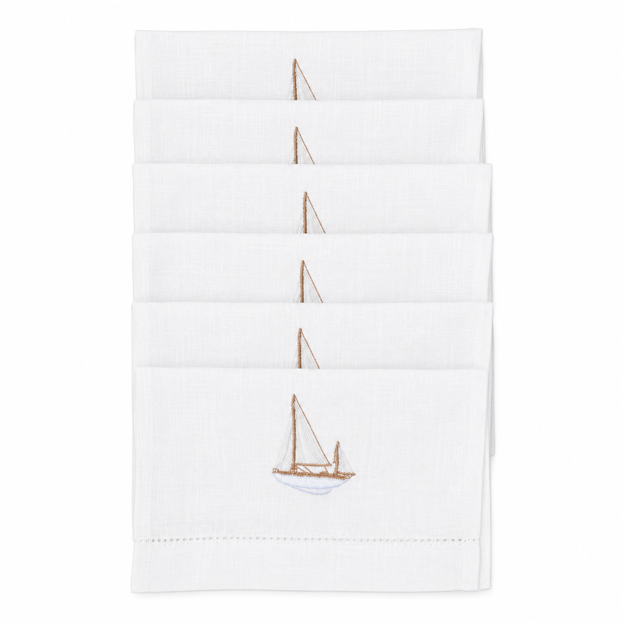 Juego de servilletas de cocktail Velero