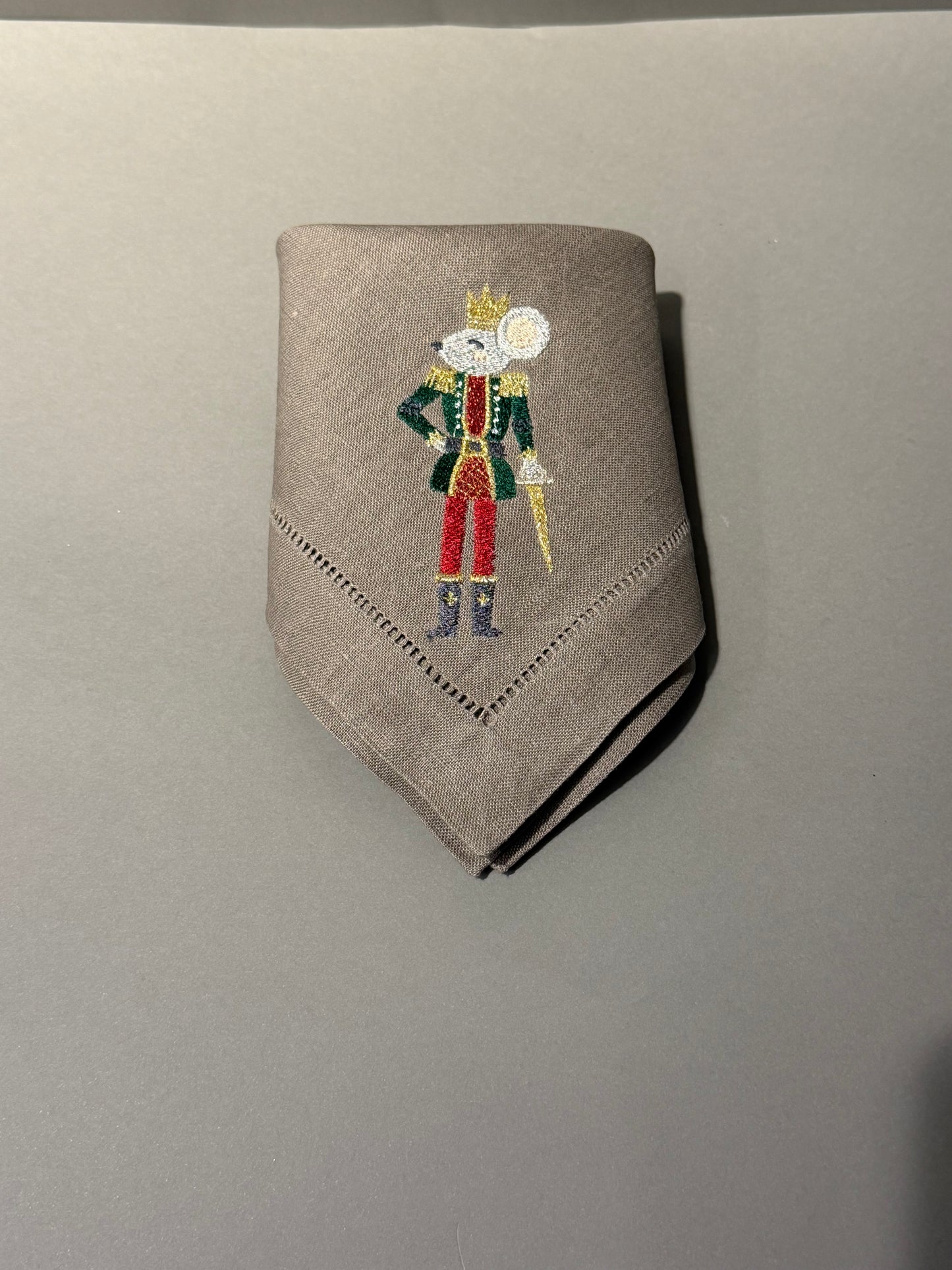 Juego de cuatro servilleta de cascanueces