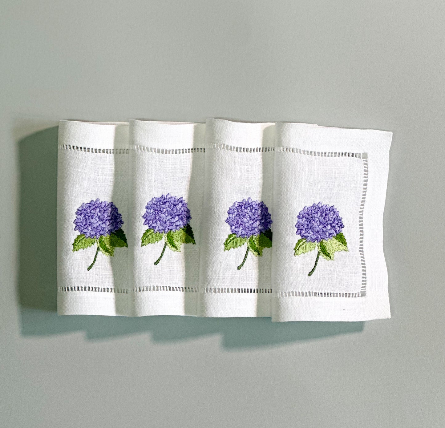 Juego de servilletas cocktail rectangulares