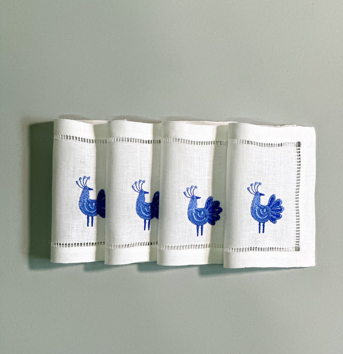 Juego de servilletas cocktail rectangulares