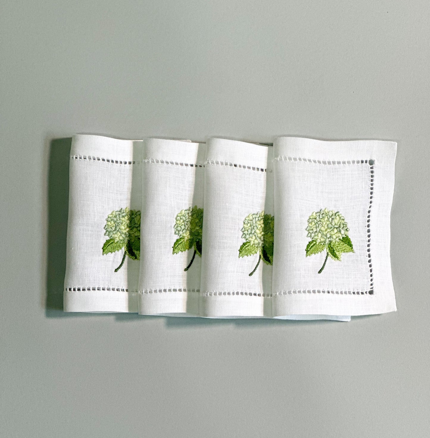 Juego de servilletas cocktail rectangulares