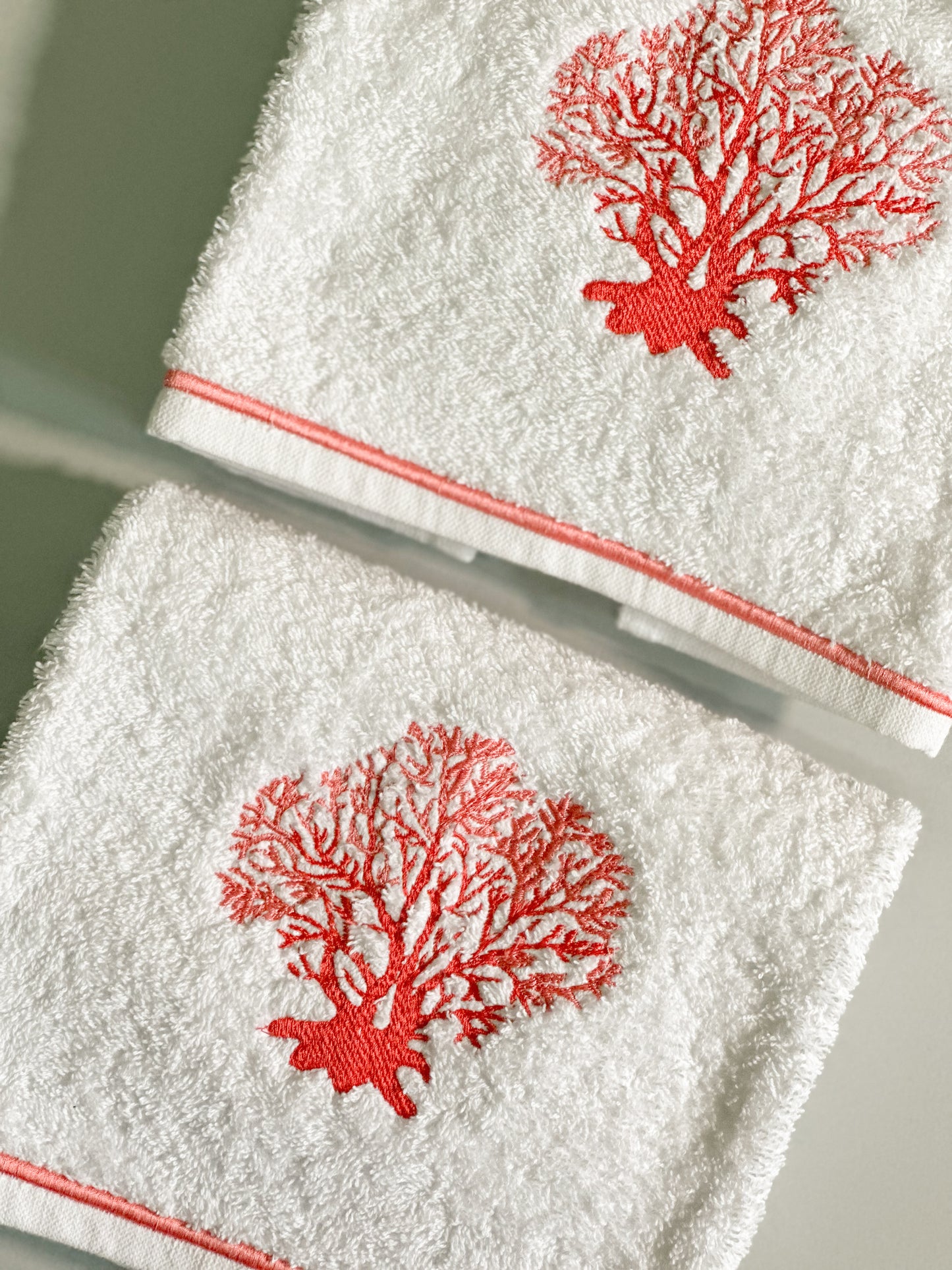 Par de toallas de felpa