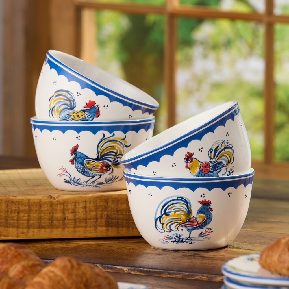 Juego de 4 bowls de Gallo