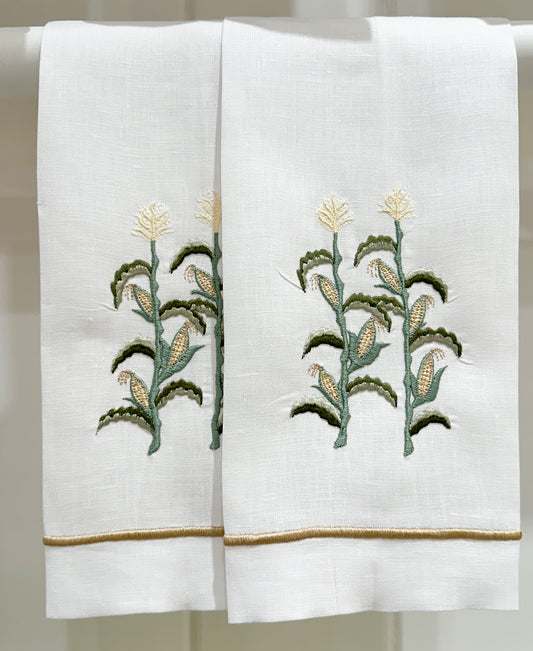 Par de toallas de lino milpa