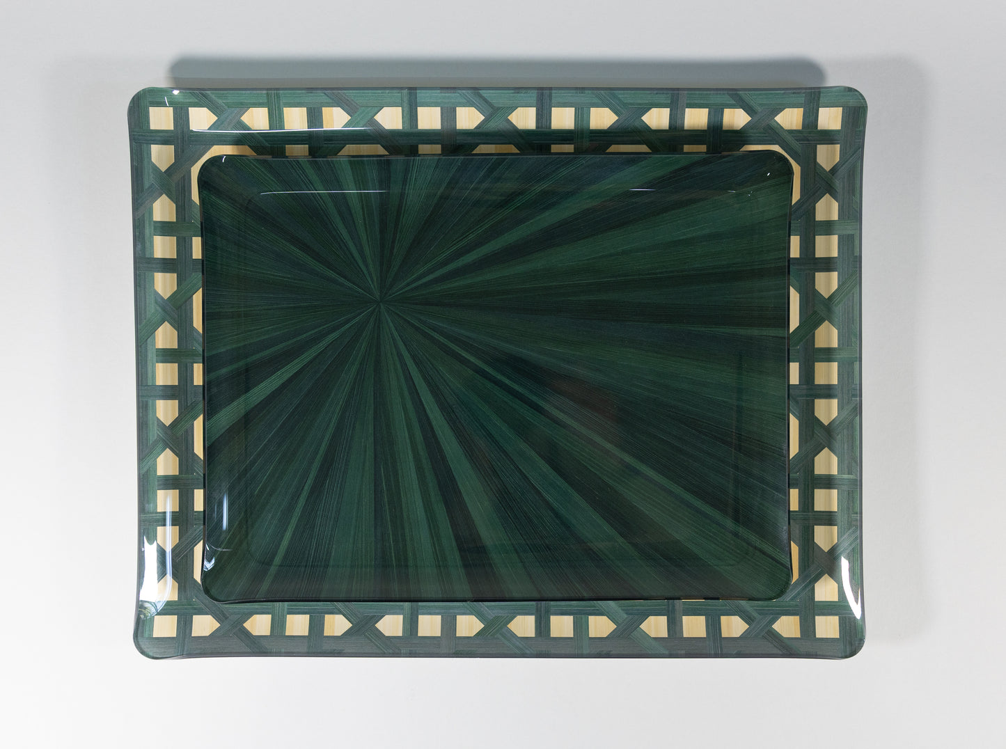 Charola I Verde Olivo Mediana