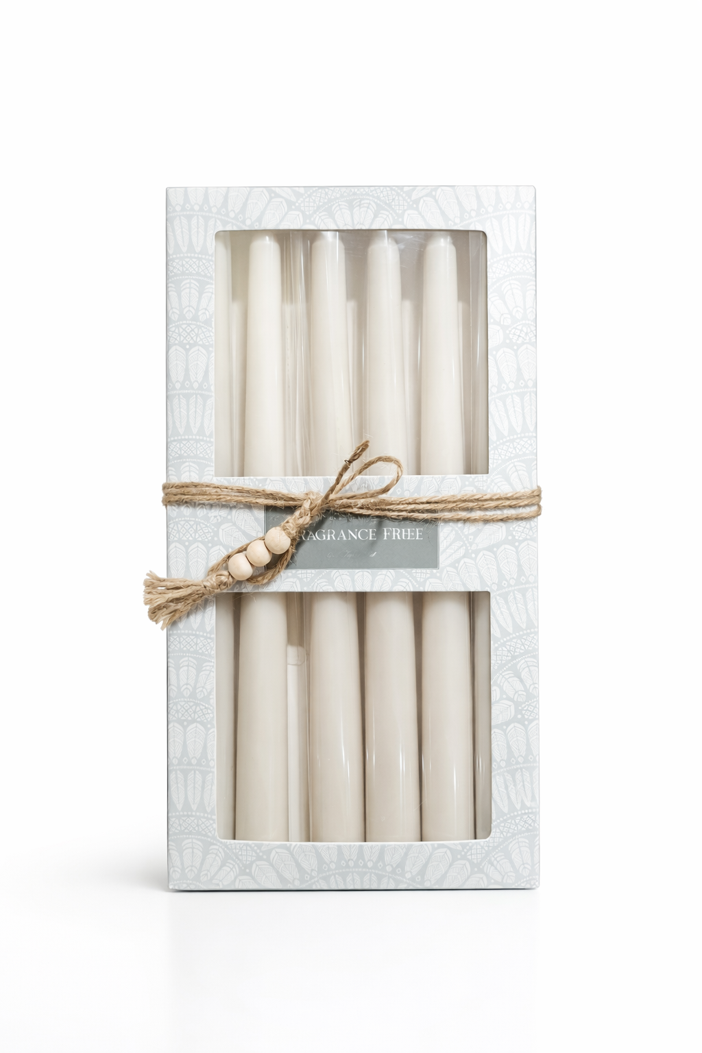 Paquete de 6 velas grises