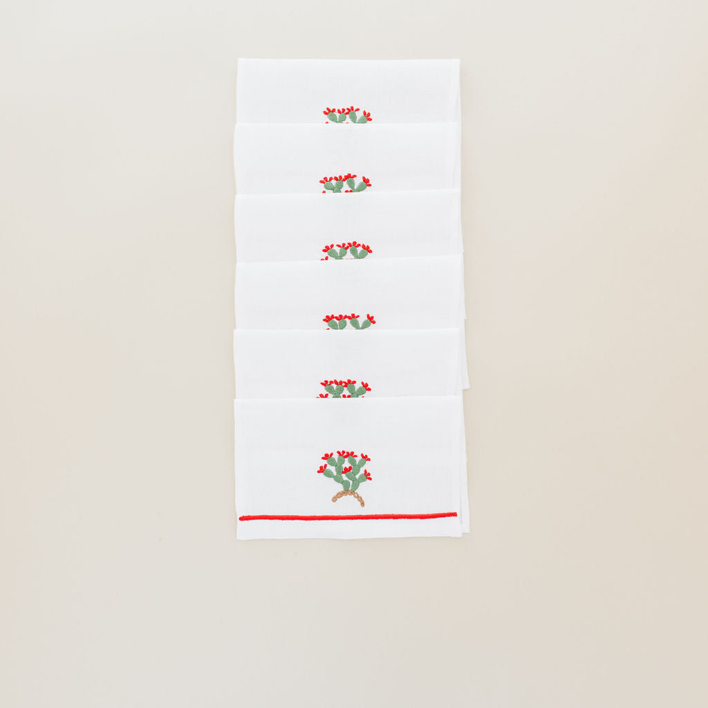 Juego de servilletas de cocktail