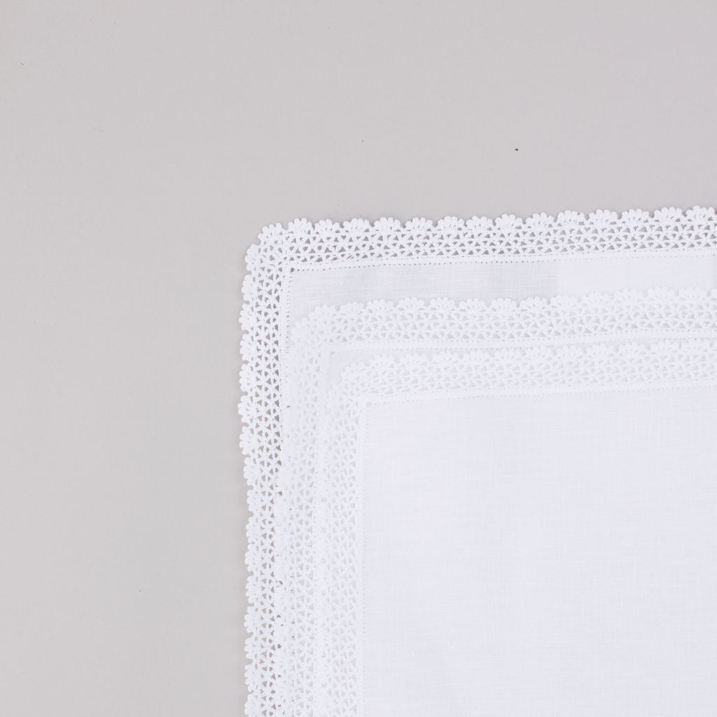 Juego de 3 charoleros crochet