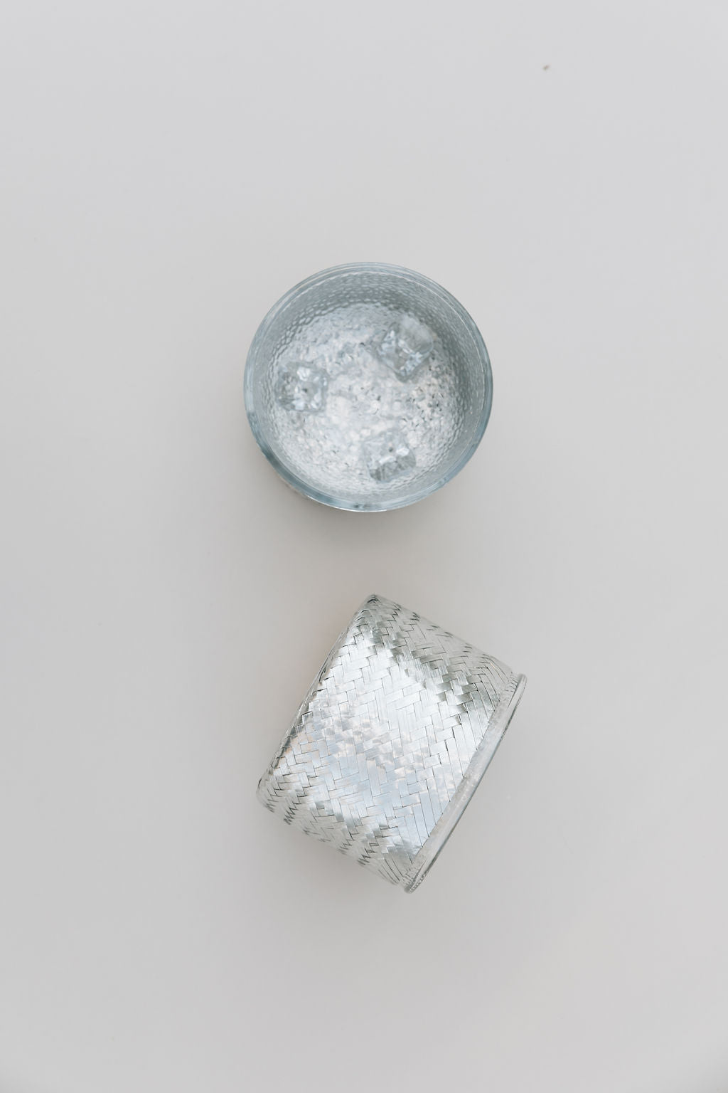 Salsera de aluminio trenzado