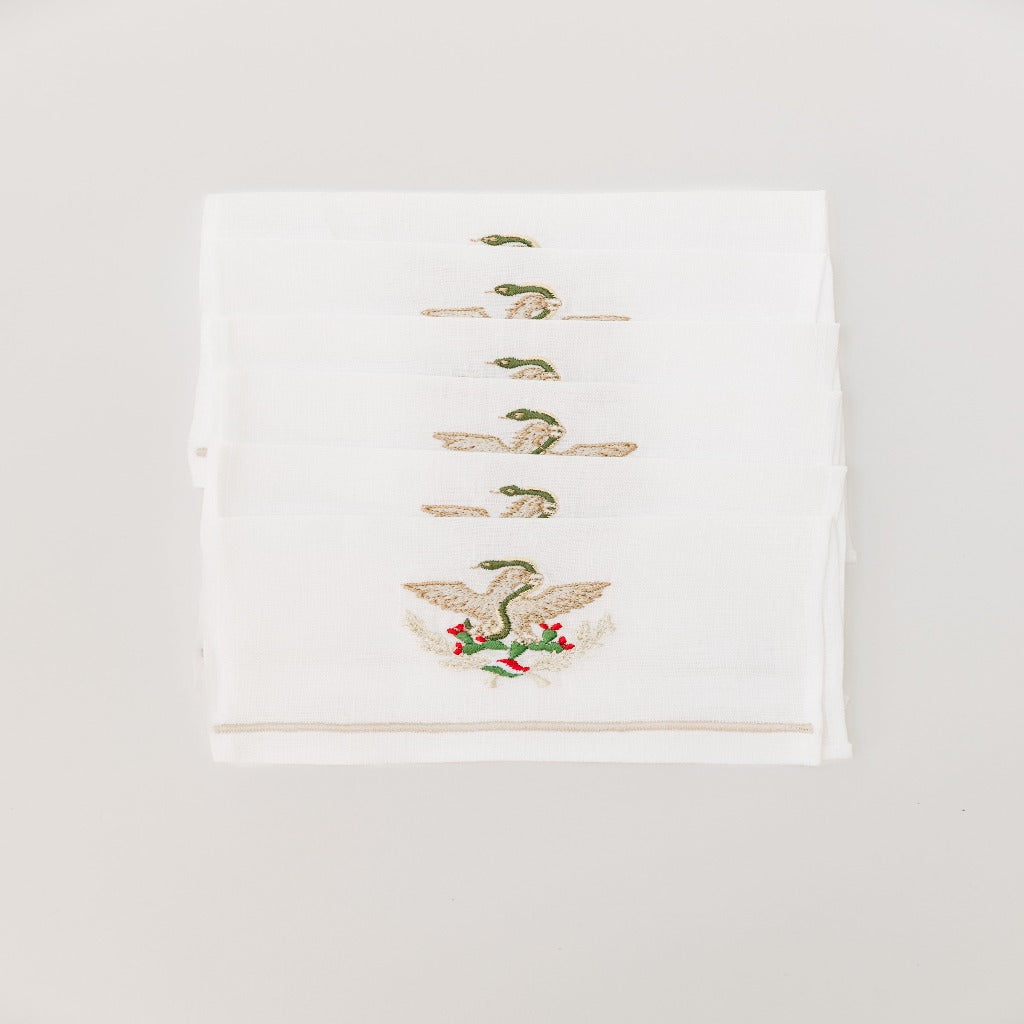 Juego de servilletas de cocktail