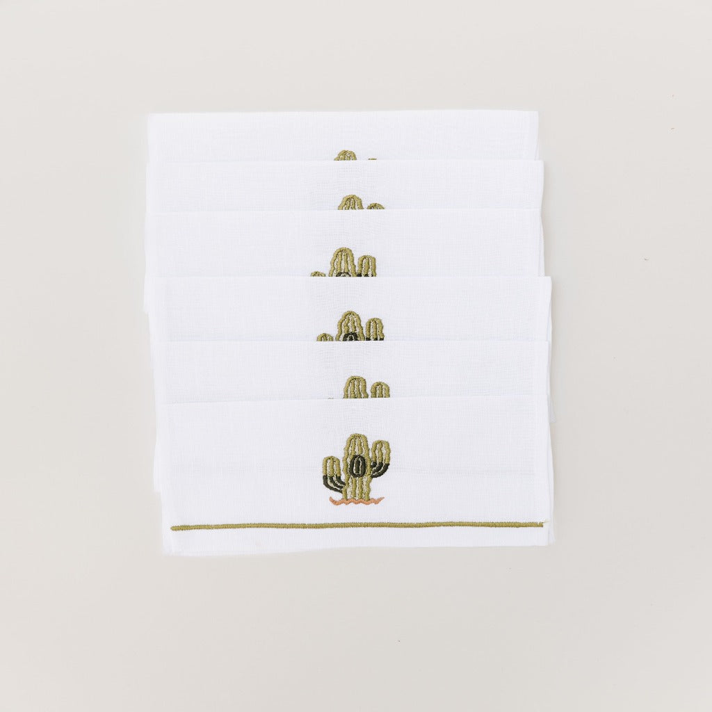 Juego de servilletas de cocktail