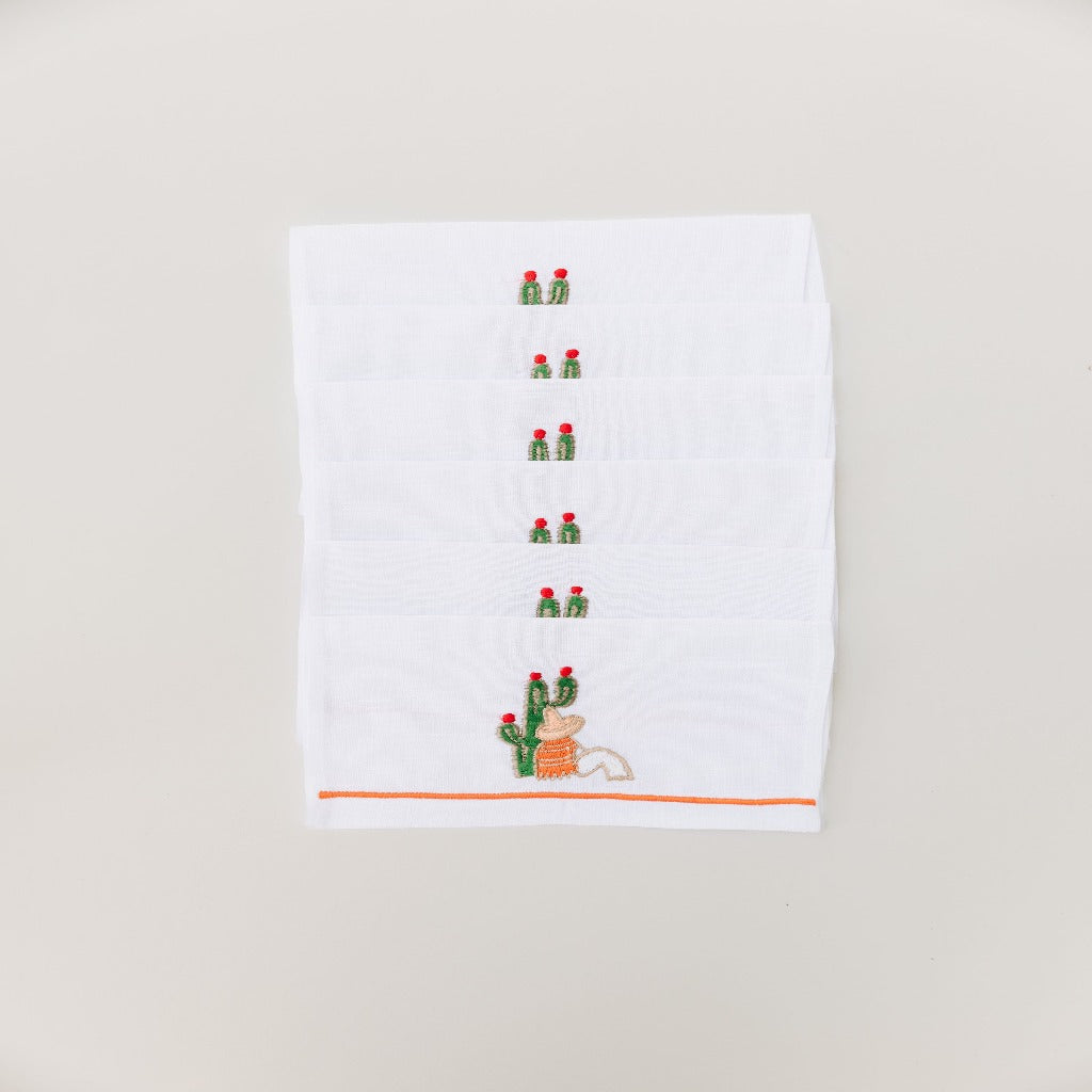 Juego de servilletas de cocktail