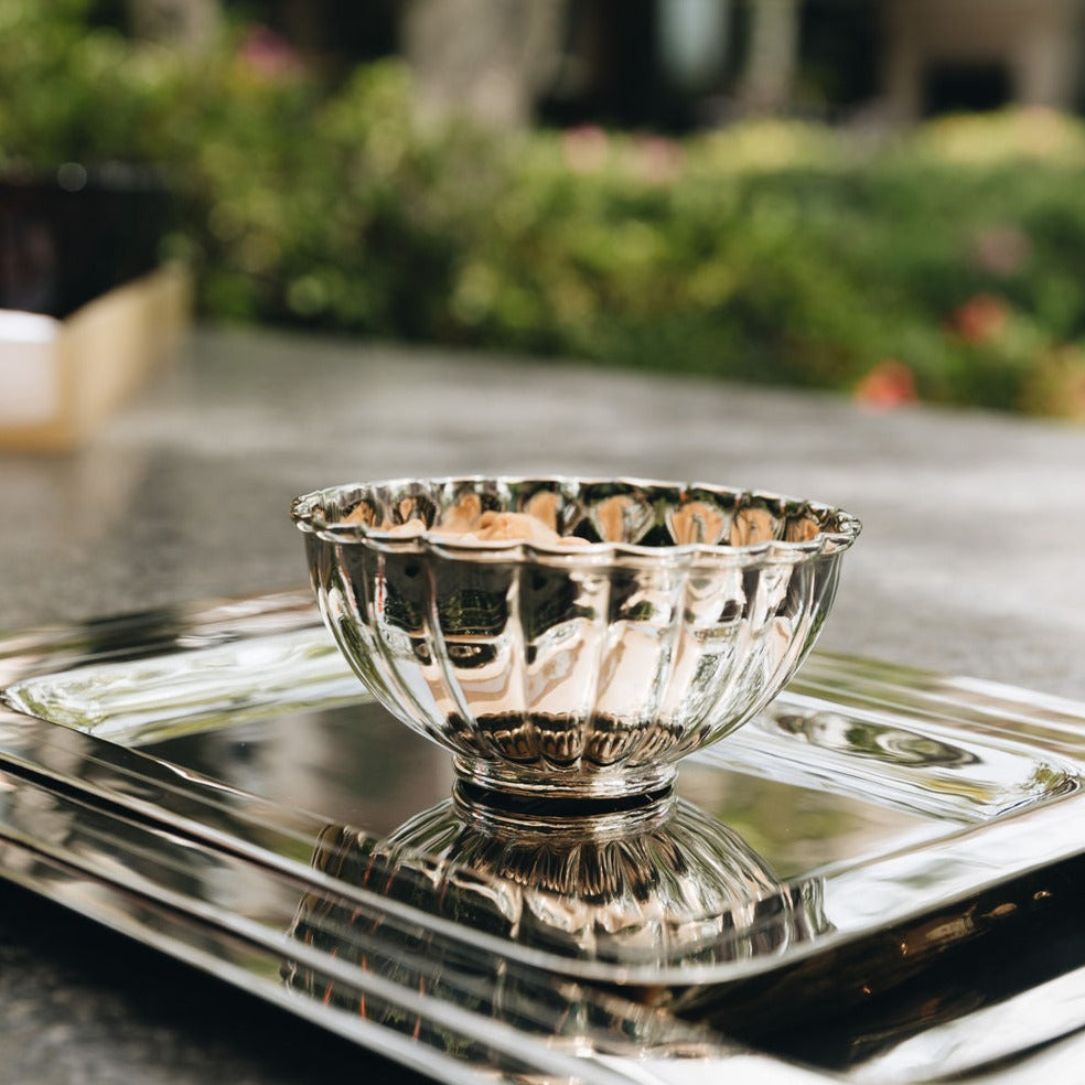 Bowls Gallonados de nickel