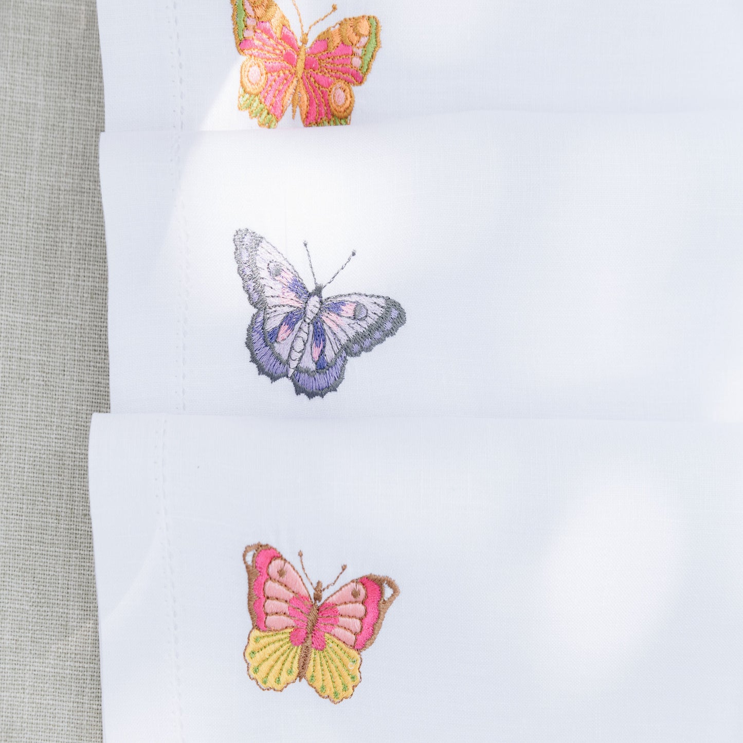 Juego de individuales mariposas colores