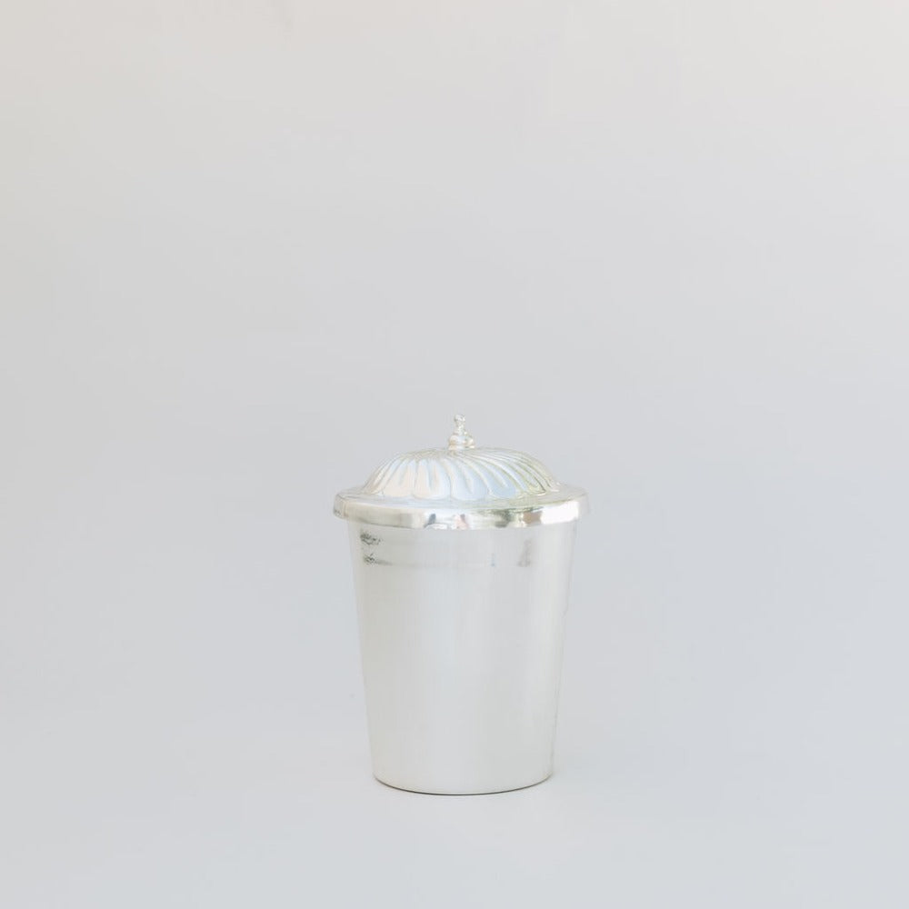 PORTA HELADO C/ TAPA REPUJADA