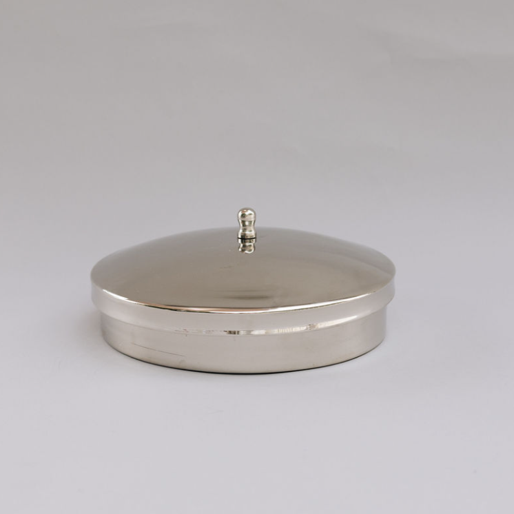 TORTILLERO DE NICKEL CON TAPA
