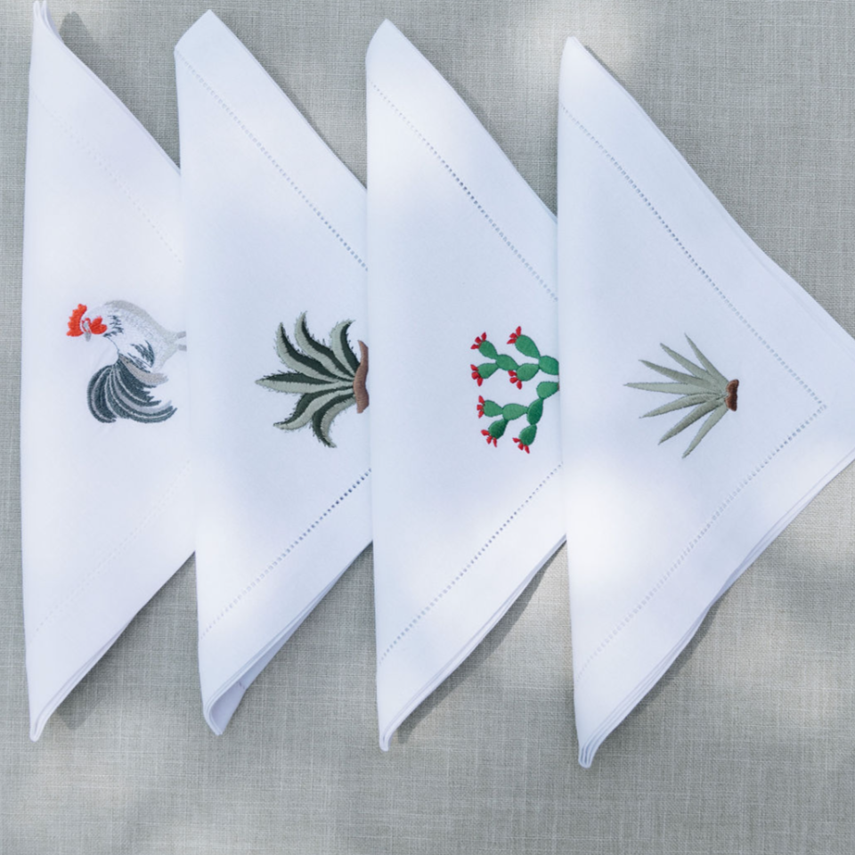 Juego de 4 servilletas de mesa