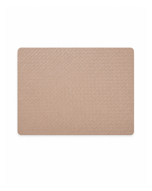 Set de 4 individuales de piel l Café.