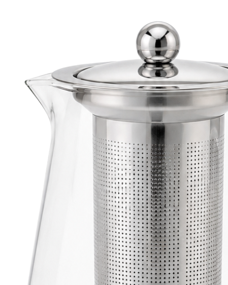 Jarrita para infusiones de cristal