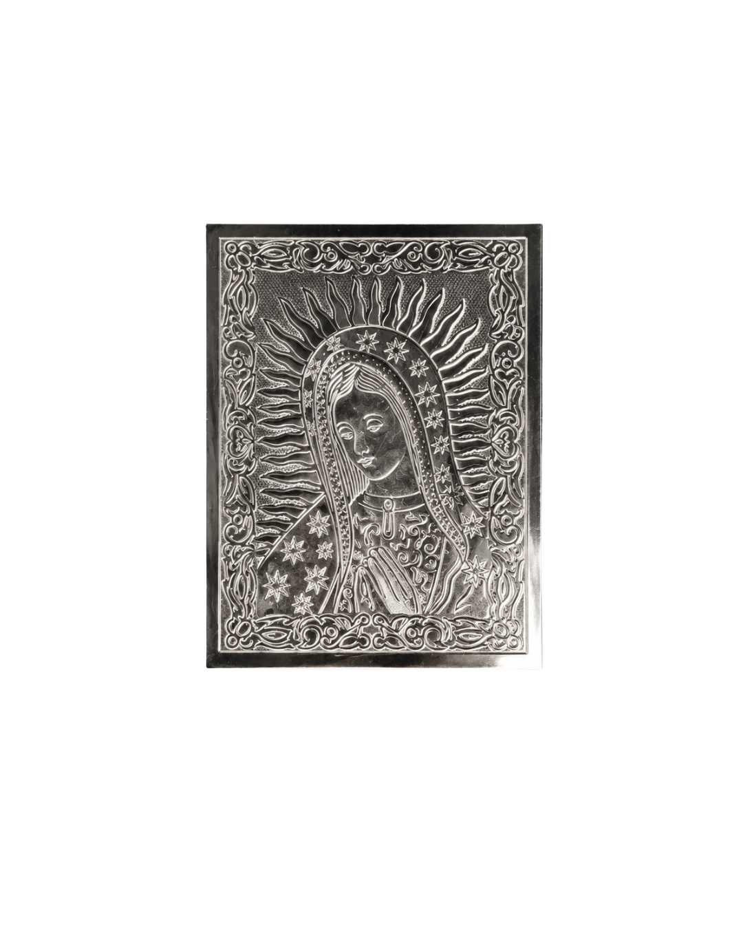 Placa Virgen de Guadalupe