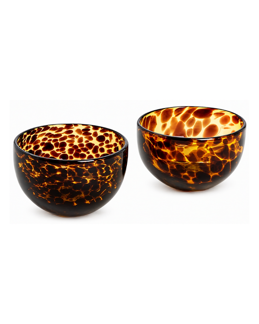 Par de bowls botaneros l Leopardo