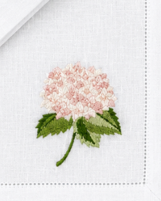 Juego de 4 Individuales con Servilleta l Hortensias