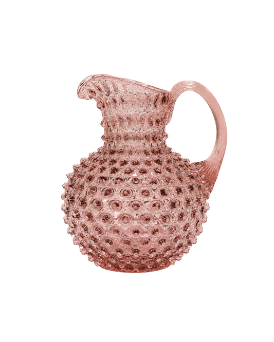Jarra con relieve de bolitas Grande l Purpura