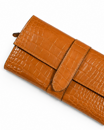 Joyero de piel Chico Color Camell