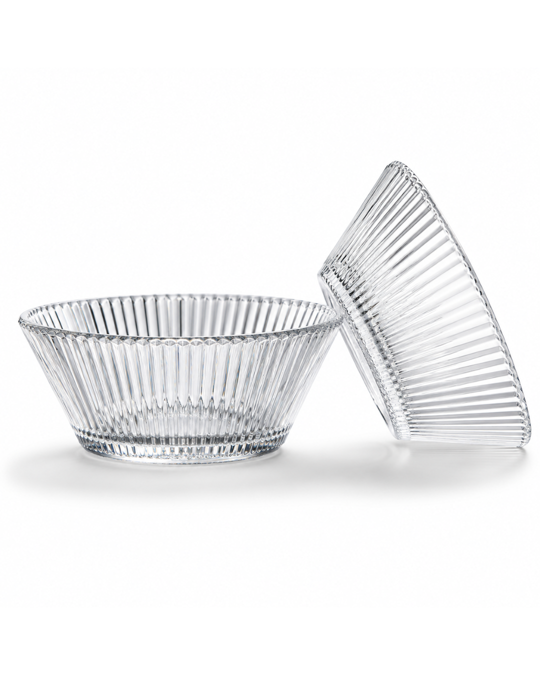 Juego de 2 Bowls aperitivos  de cristal