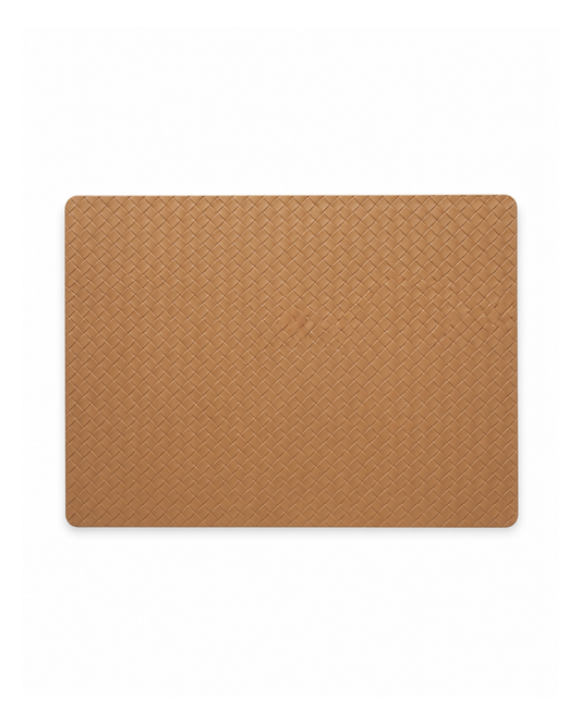 Set de 4 individuales de piel l Camel.