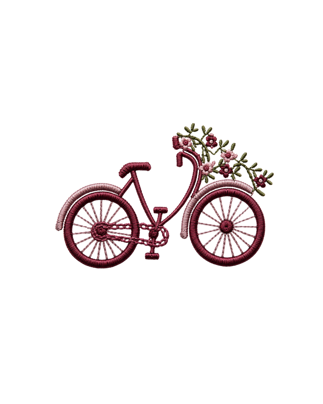 Bordado de Bicicleta l Vino