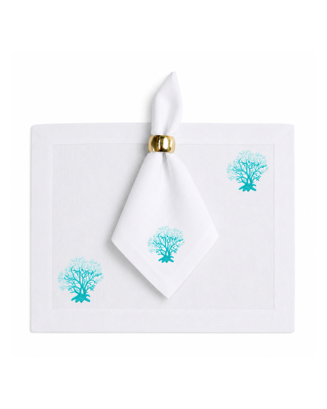 Bordado de Coral l Aqua