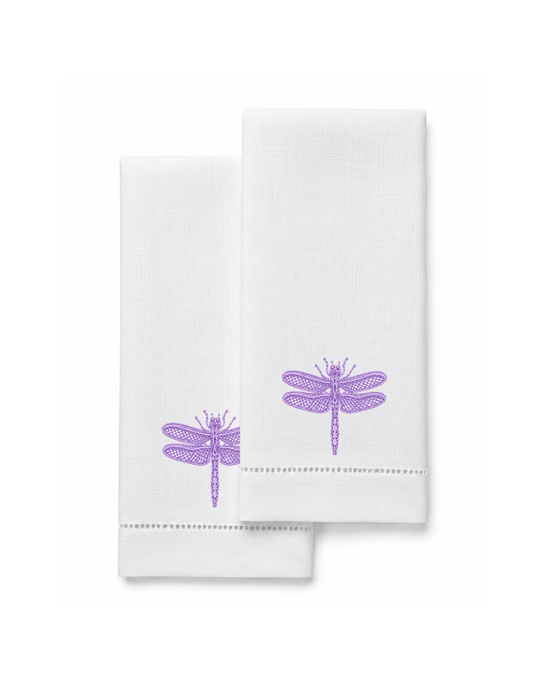Bordado de Libélulas Morado