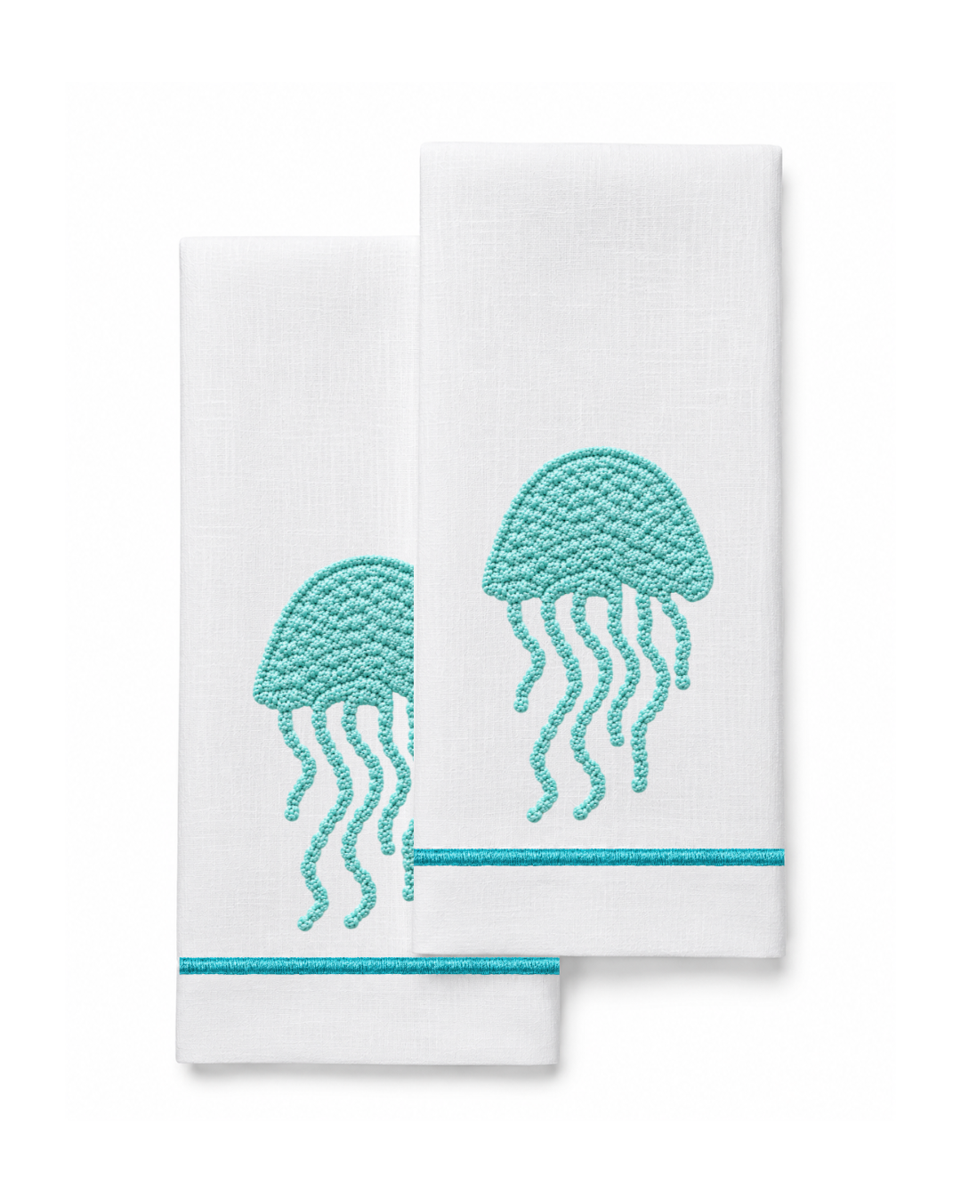 Bordado de Medusa l Azul Aqua