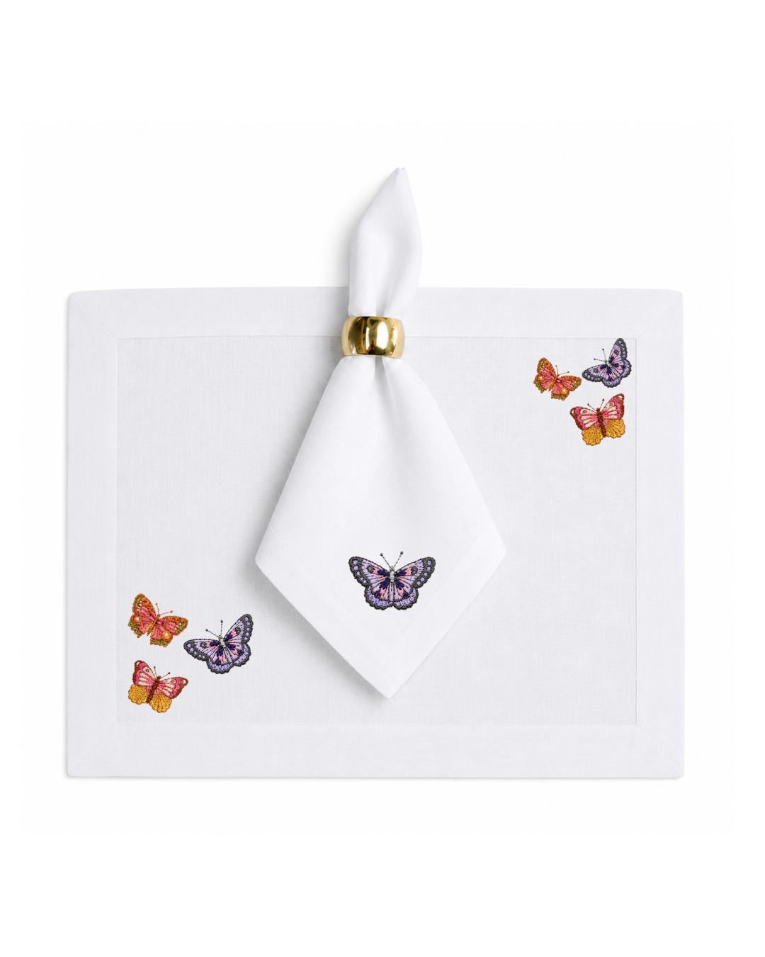 Bordado de Mariposas colores 2