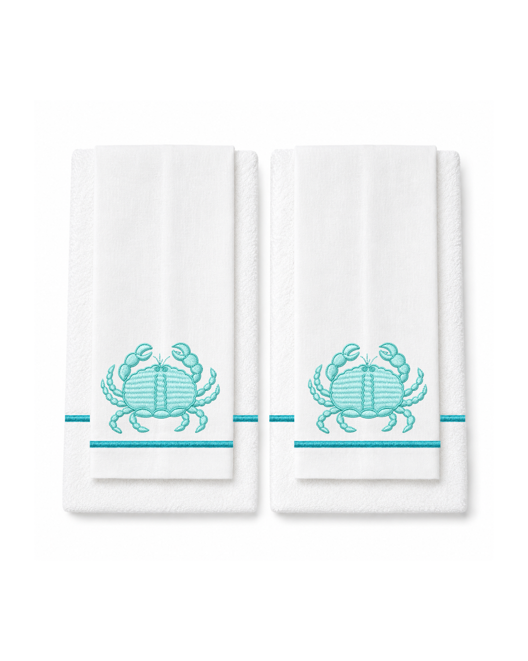 Bordado de Cangrejo l Aqua