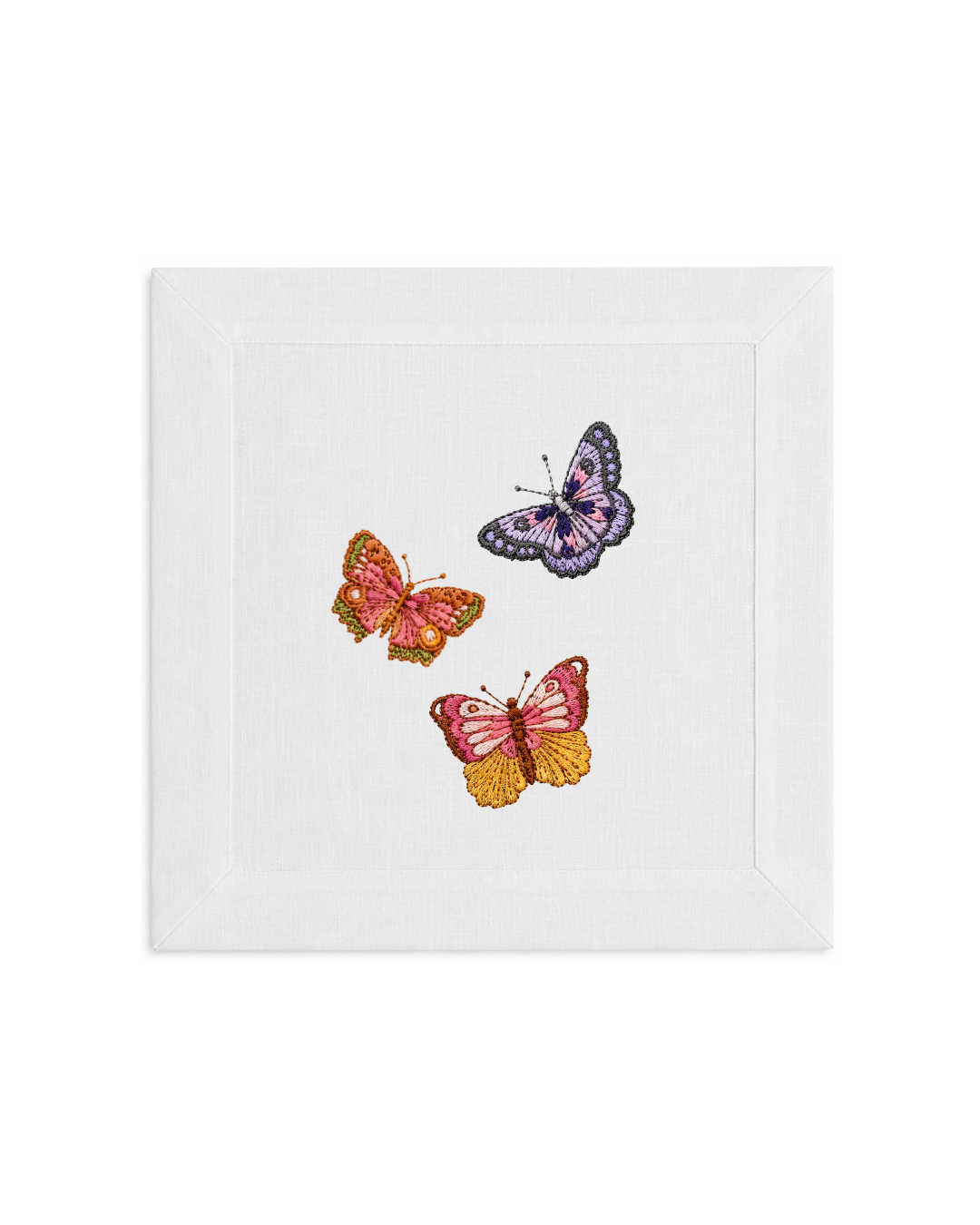 Bordado de Mariposas colores 2