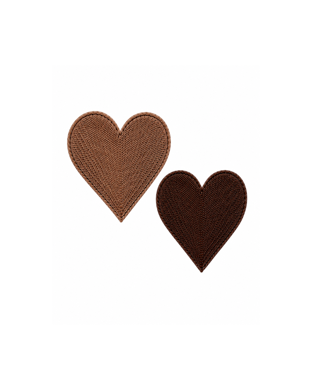 Bordado de Corazones l Café