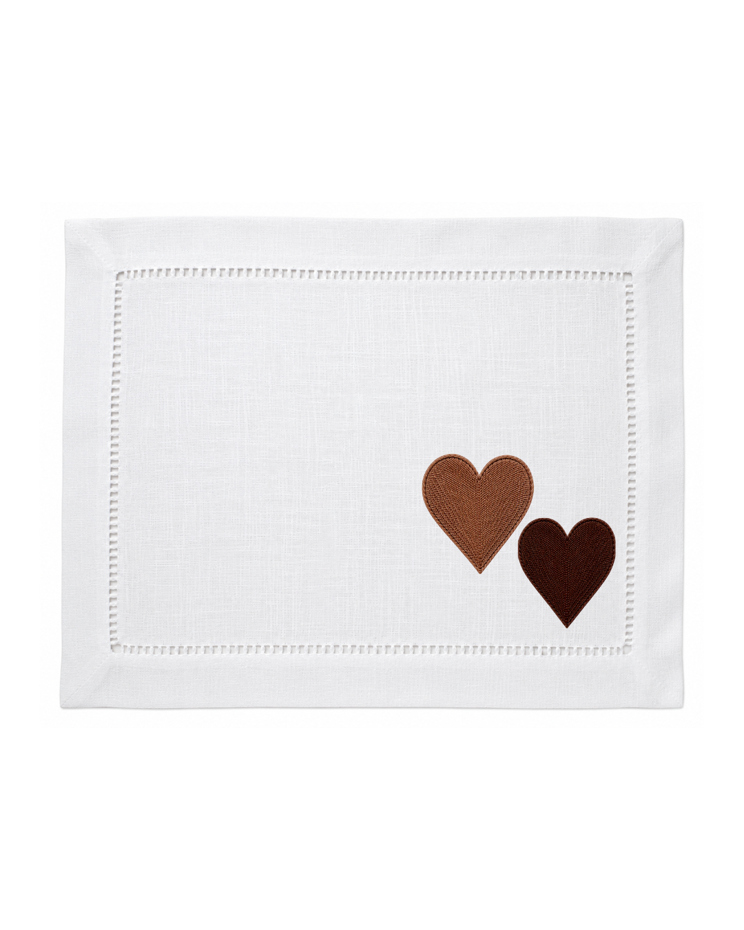 Bordado de Corazones l Café