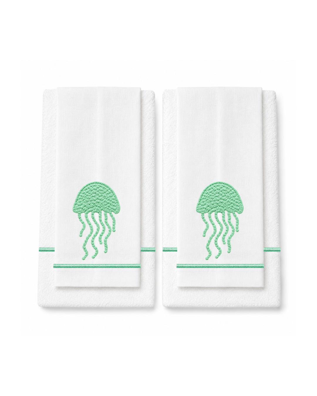 Bordado de Medusa l Verde Menta