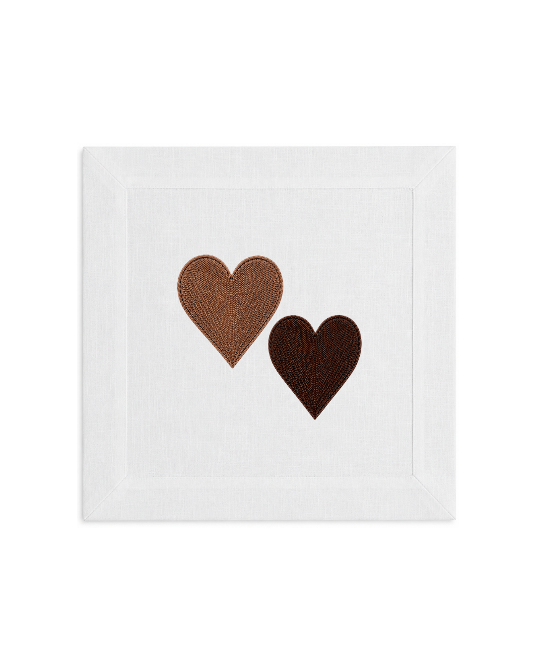 Bordado de Corazones l Café