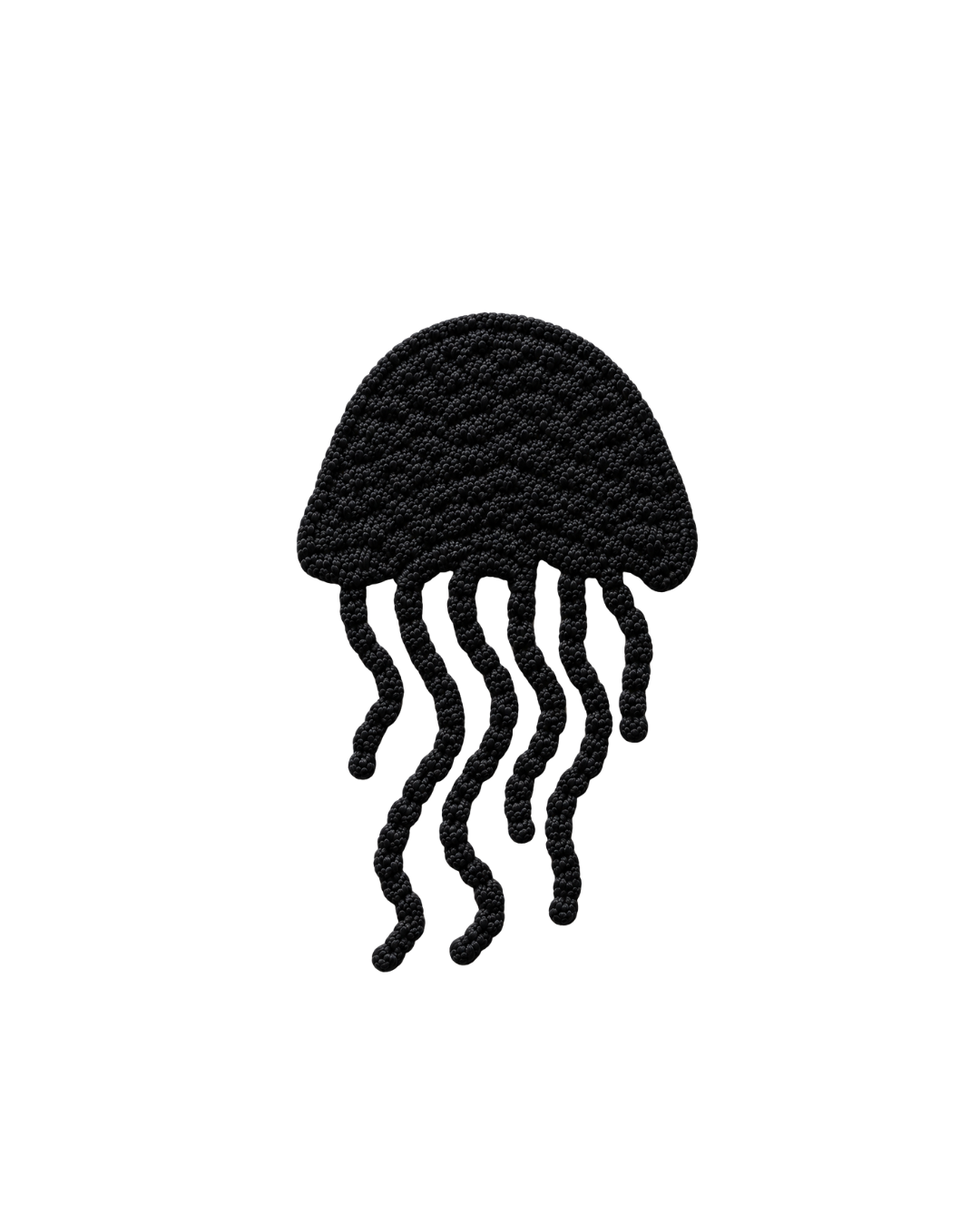 Bordado de Medusa l Negro