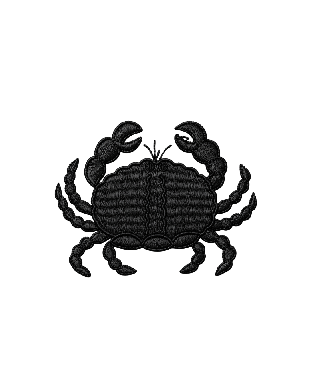 Bordado de Cangrejo l Negro
