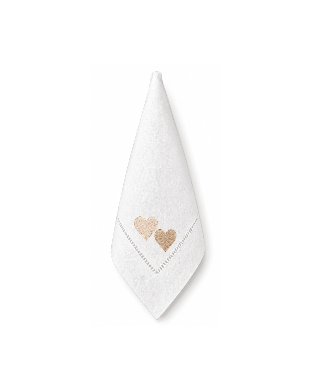 Bordado de Corazones l Beige
