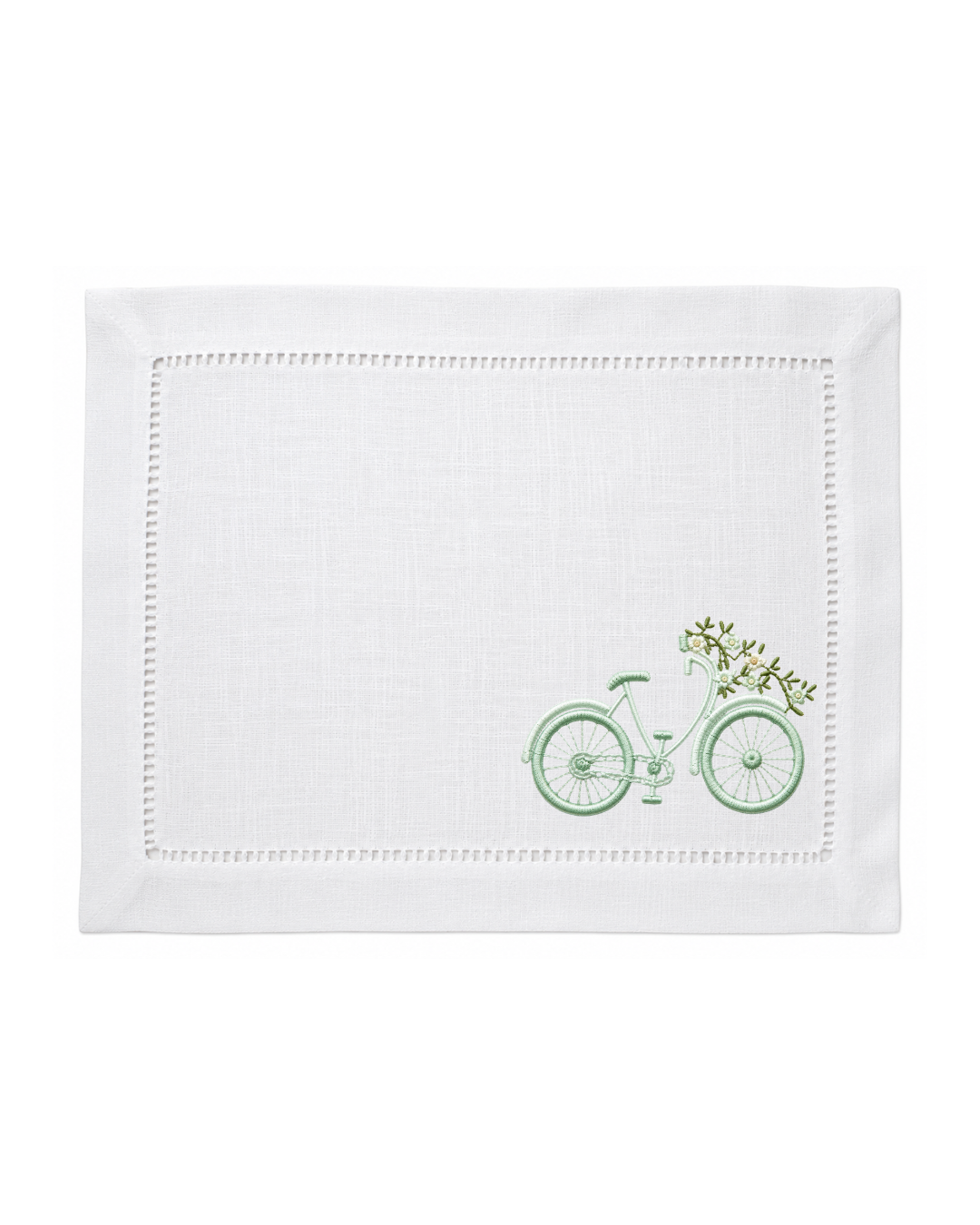 Bordado de Bicicleta l Verde Menta